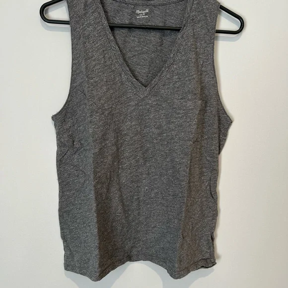 NWOT Madewell | Blue, Gray, and White T-Shirt Bundle, M - Picture 4 of 7